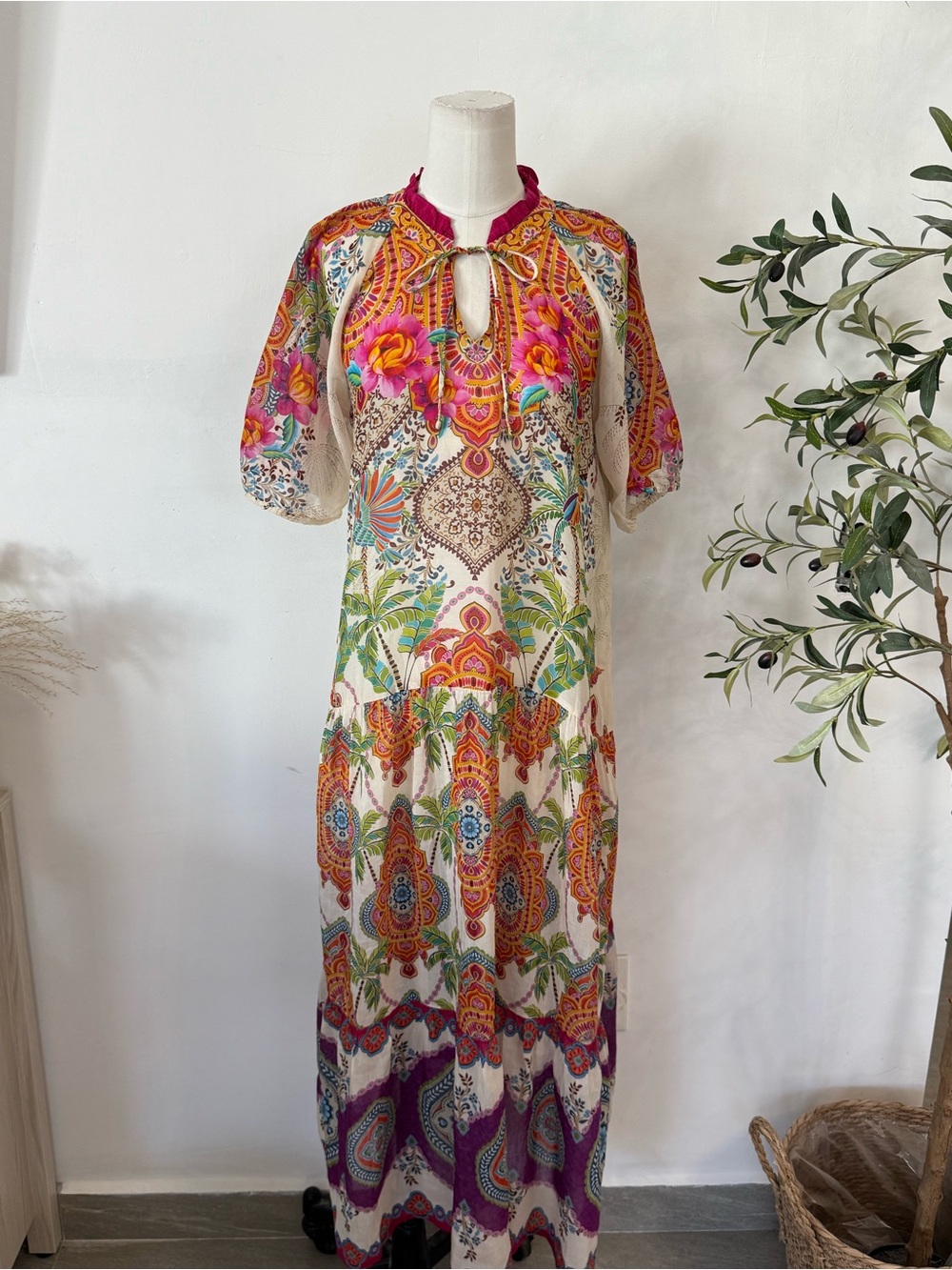 JOHNNY WAS - RUSI MAXI DRESS